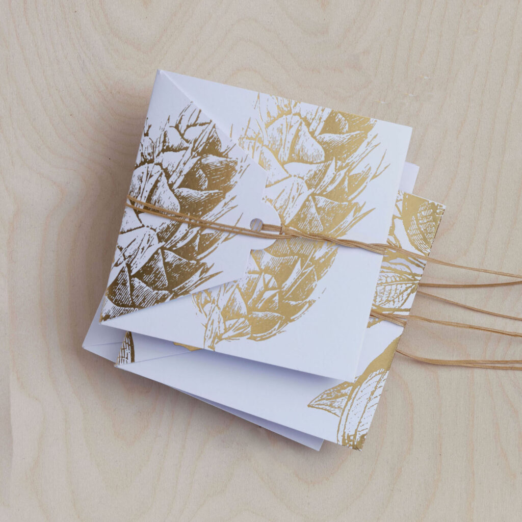 sanne22-gold-5pack-greetingcards